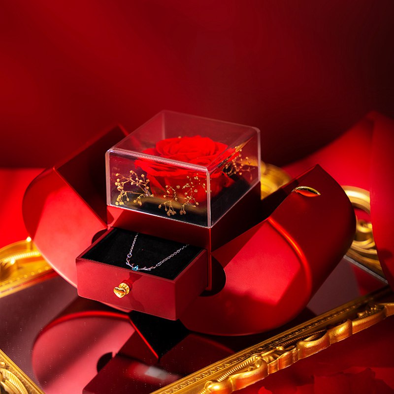 Eternal Rose of Love Jewelry Box