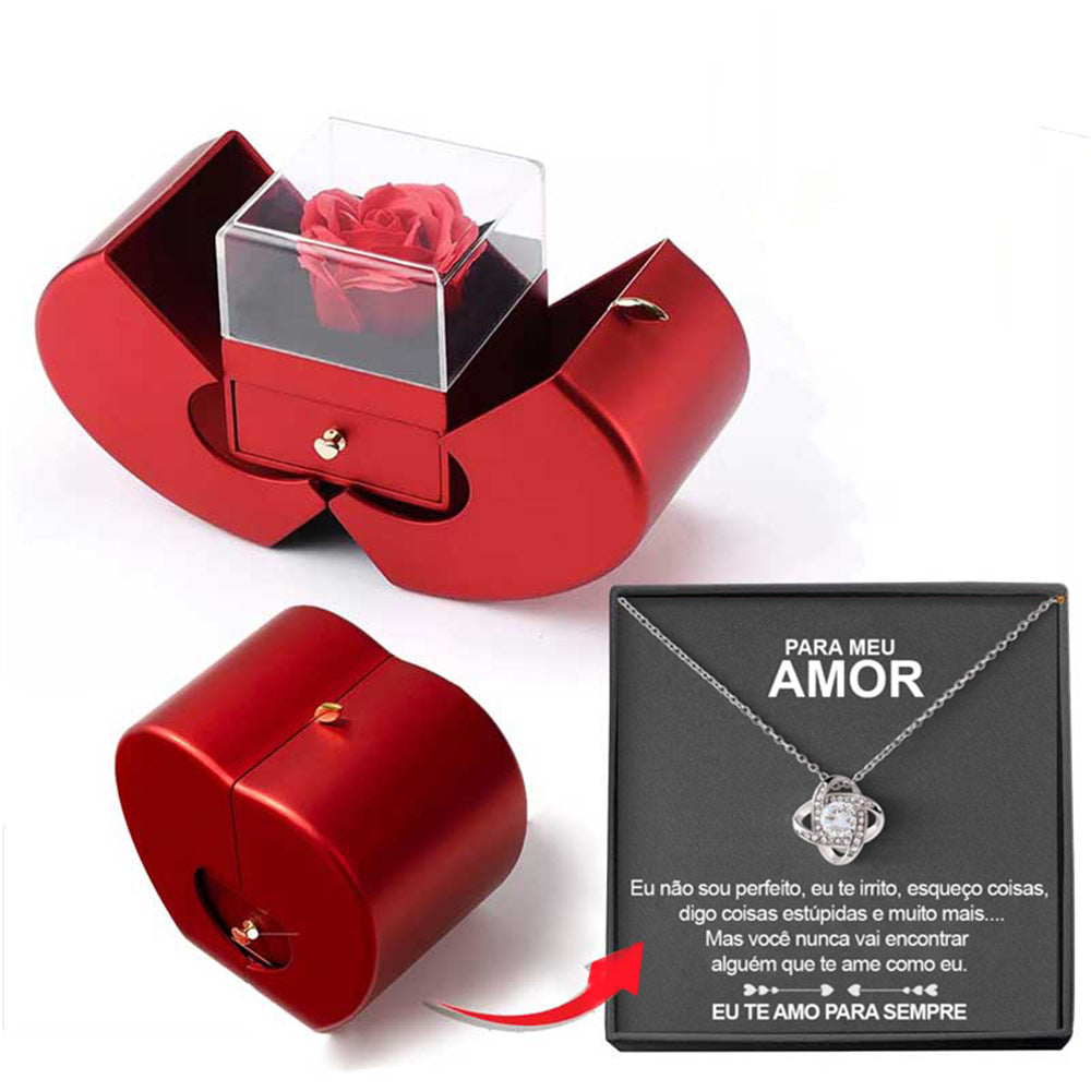 Eternal Rose of Love Jewelry Box