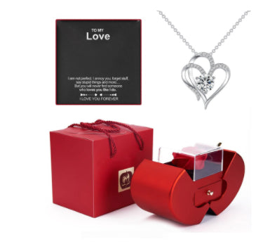 Eternal Rose of Love Jewelry Box