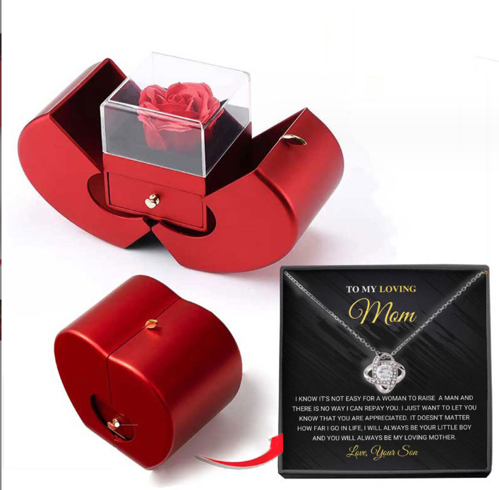 Eternal Rose of Love Jewelry Box